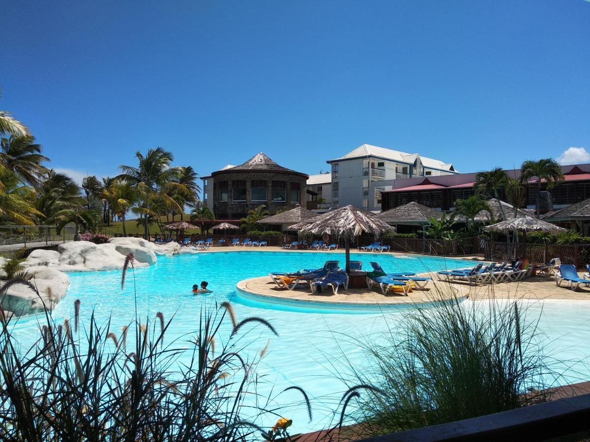 Studio Avec Grande Piscine, Plage Cannelle Caraibes Saint-Francois  Luaran gambar