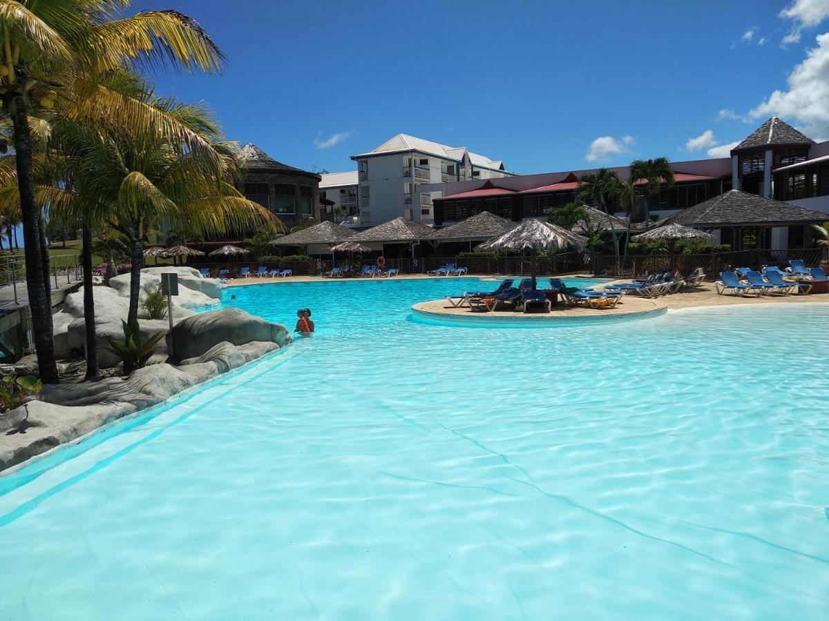 Studio Avec Grande Piscine, Plage Cannelle Caraibes Saint-Francois  Luaran gambar