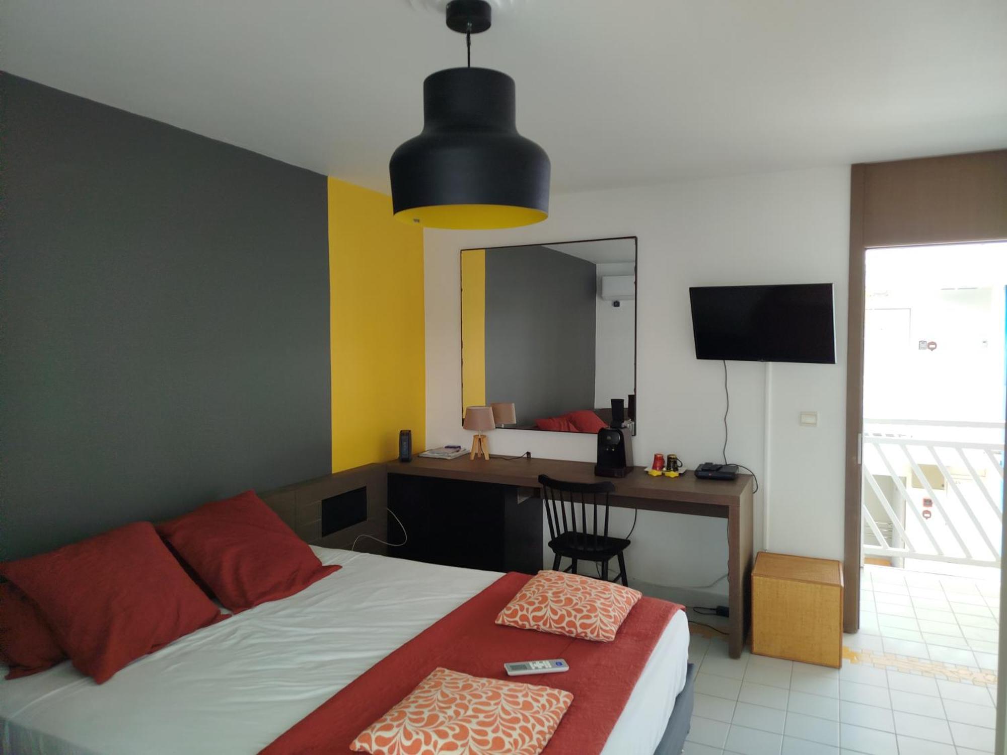 Studio Avec Grande Piscine, Plage Cannelle Caraibes Saint-Francois  Luaran gambar